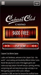 Mobile Screenshot of cabaretclubcasino.org